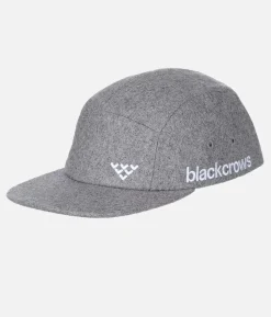 Outlet Black Crows Casquette Quintus Wool 5 Panel Gris