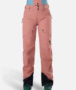 New Black Crows Pantalon Femme Ora Body Map Rose Ancienne