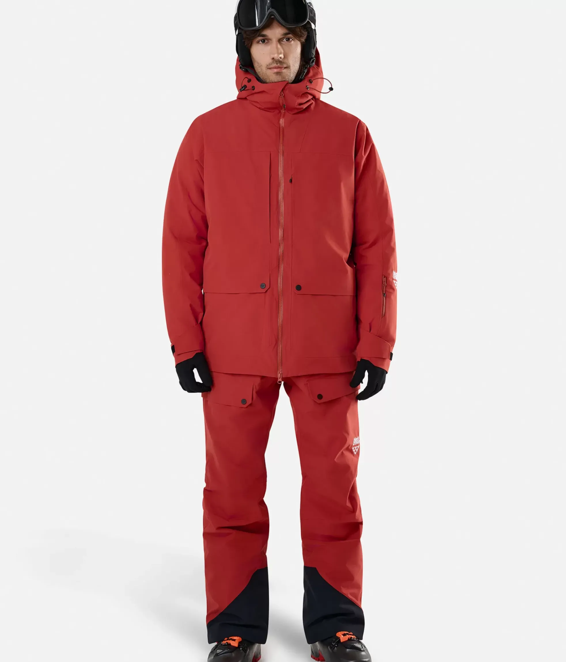 Online Black Crows Pantalon Homme Ora Body Map Rust Red