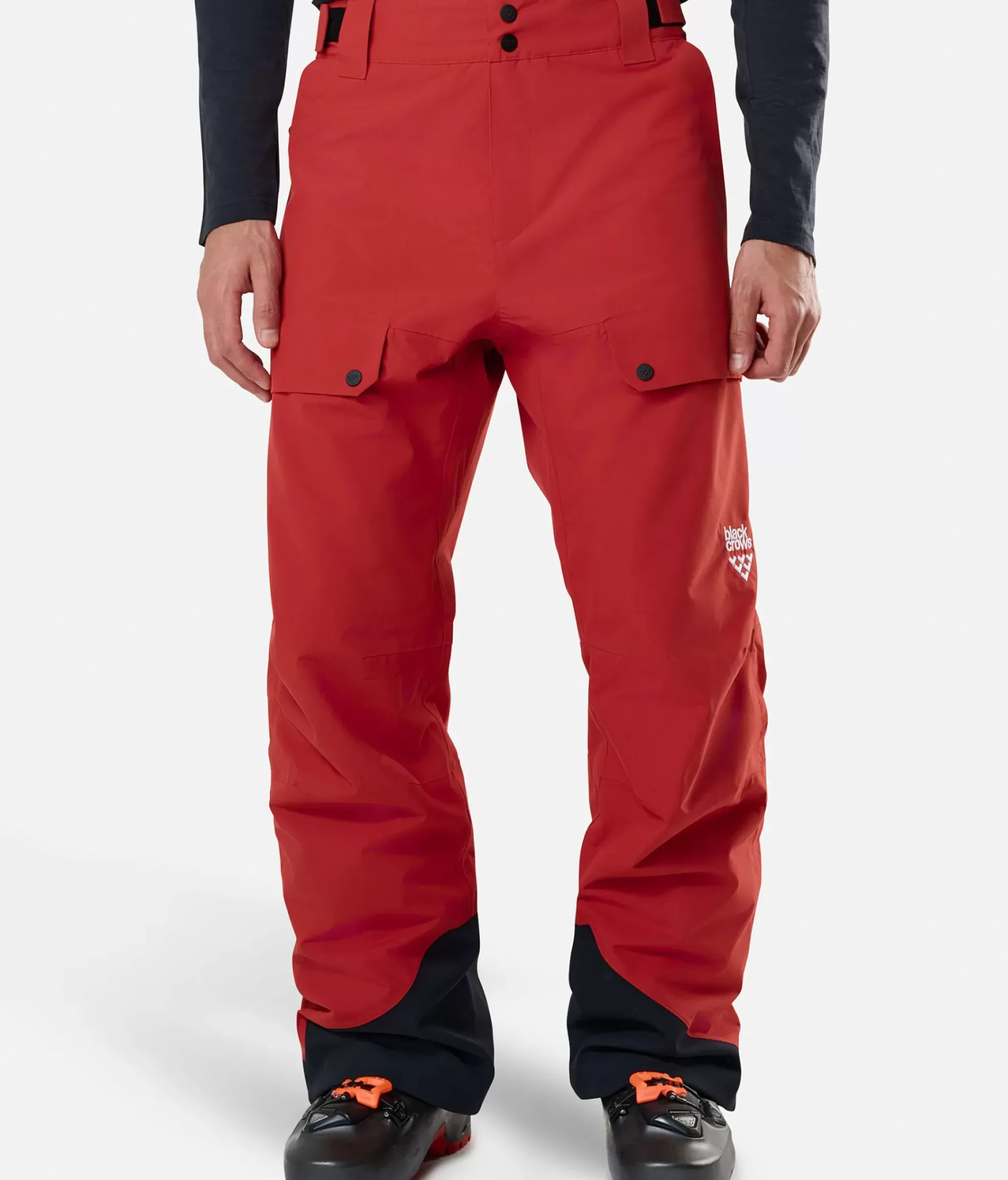 Online Black Crows Pantalon Homme Ora Body Map Rust Red