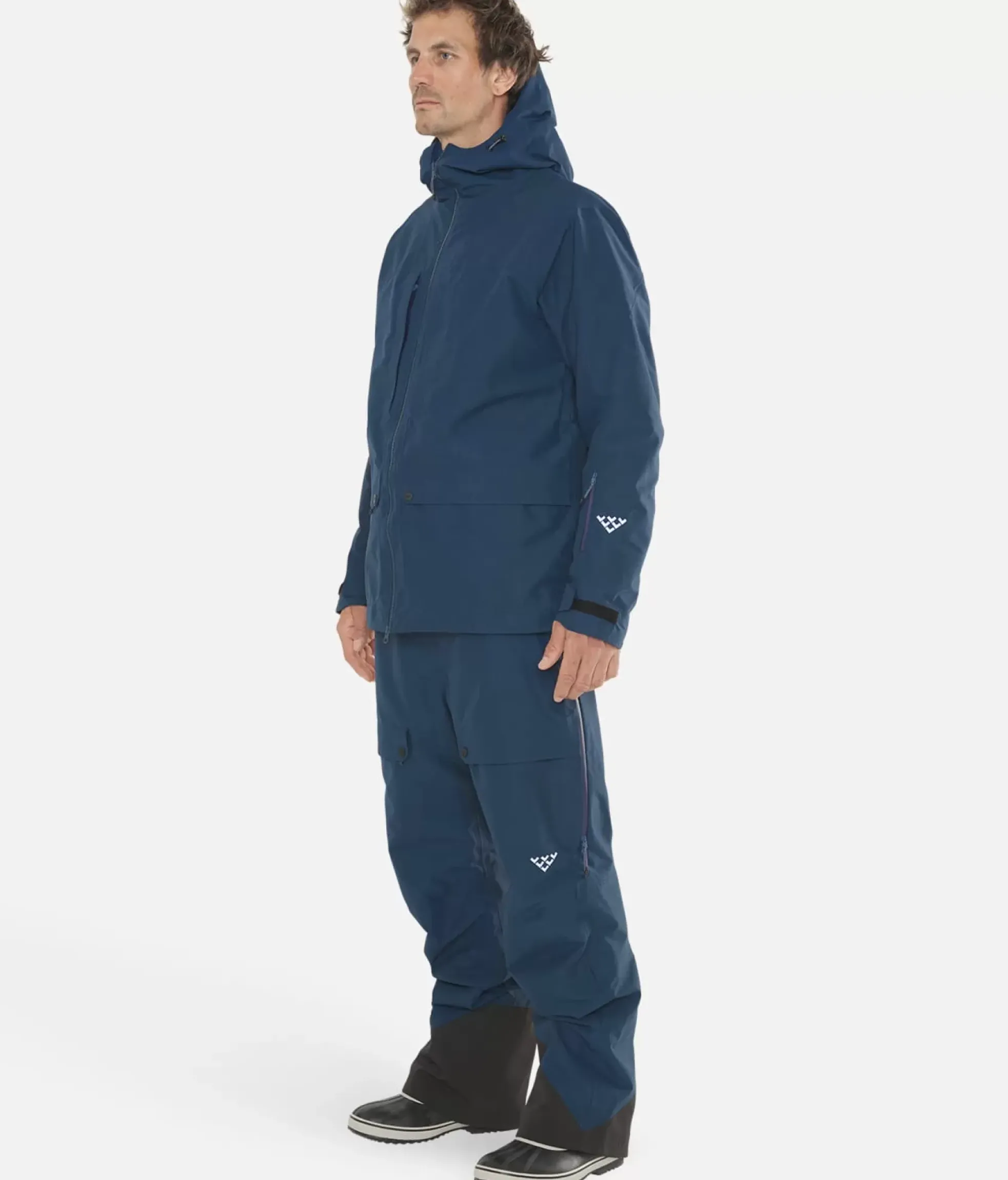 Hot Black Crows Pantalon Homme Ora Body Map Bleu Fonce
