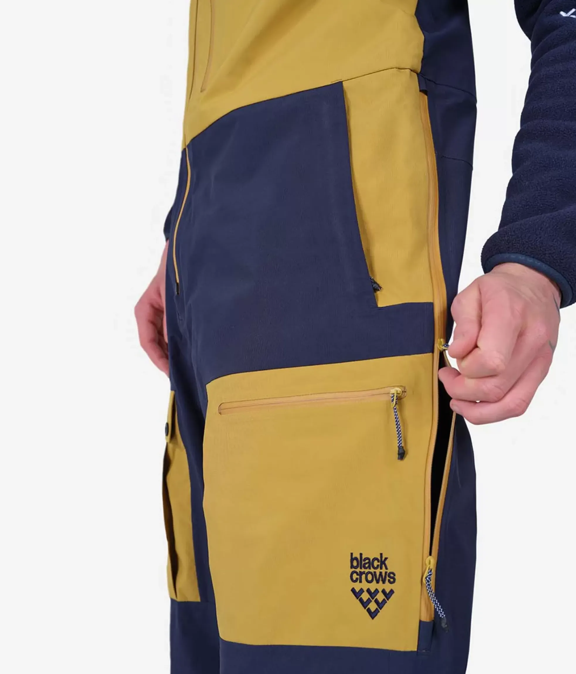 Online Black Crows Pantalon Homme Ora Xpore Section Darkblue-Gold