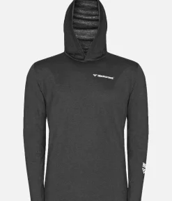 Black Crows T-Shirt A Capuche Homme Merino Blend Noir
