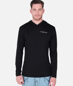 Black Crows T-Shirt A Capuche Homme Merino Blend Noir
