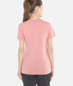Black Crows T-Shirt Femme Chevron Merino Blend Manches Courtes<Femme Premières Couches