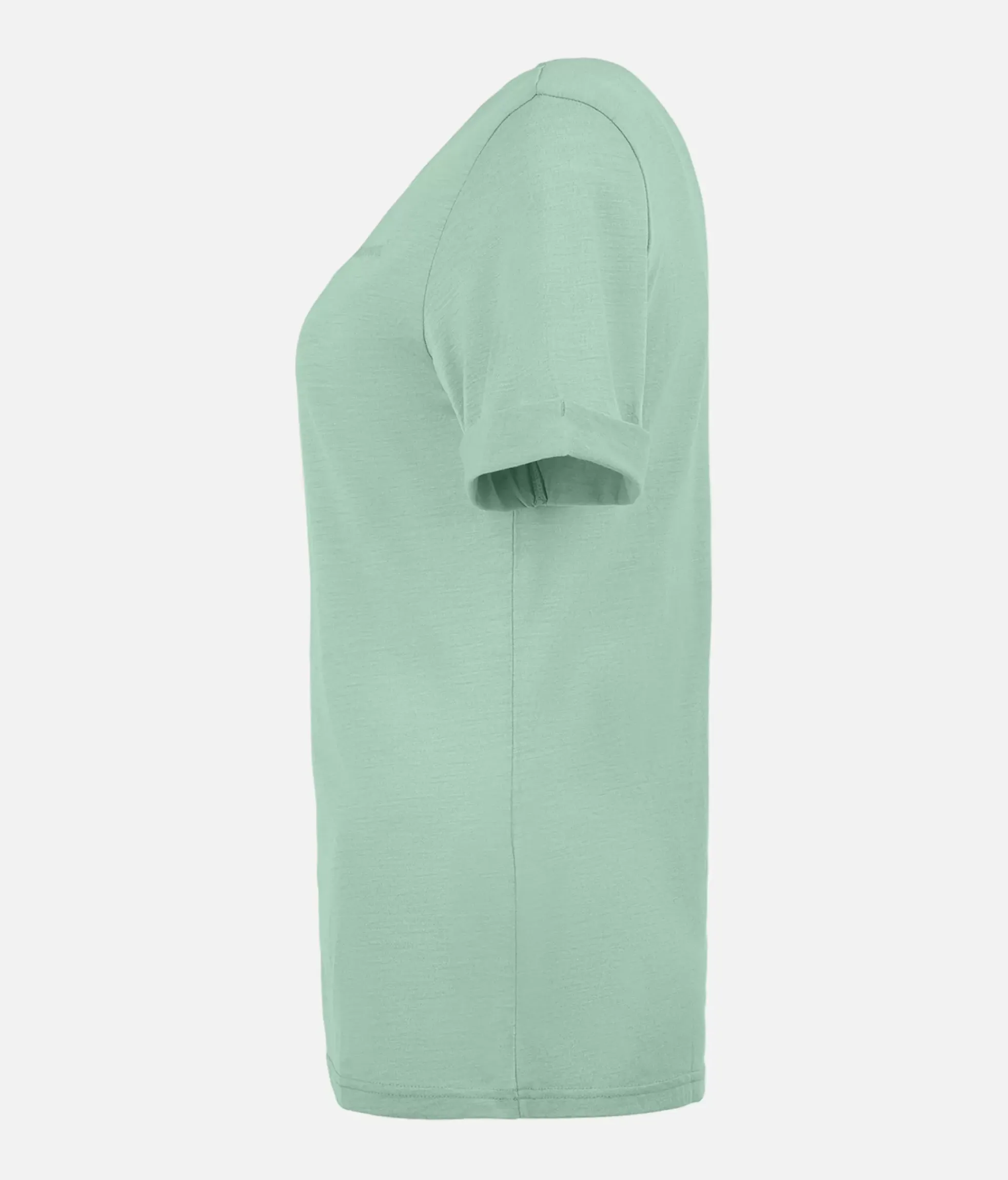Online Black Crows T-Shirt Femme Chevron Merino Blend Manches Courtes Light Green