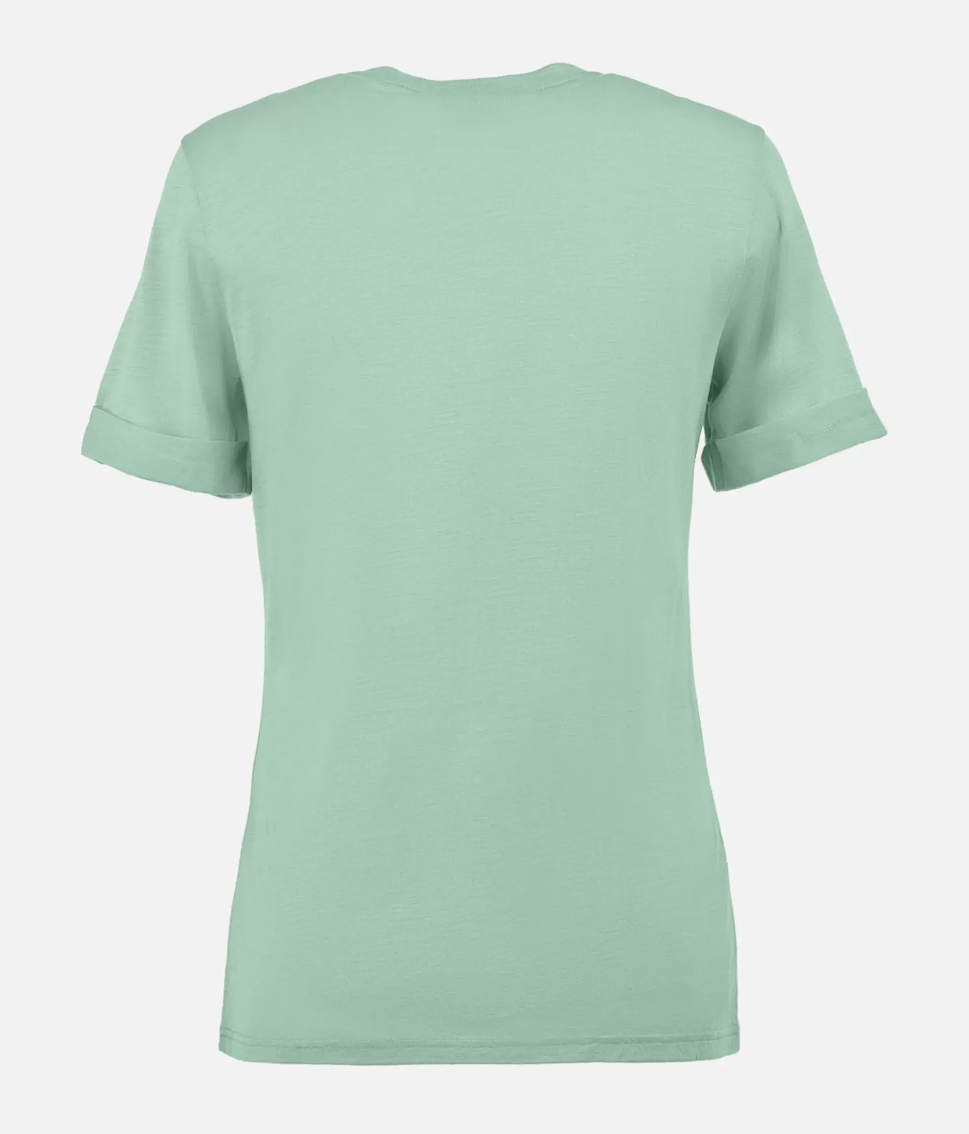 Online Black Crows T-Shirt Femme Chevron Merino Blend Manches Courtes Light Green