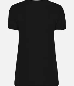 Online Black Crows T-Shirt Femme Merino Blend Manches Courtes Noir