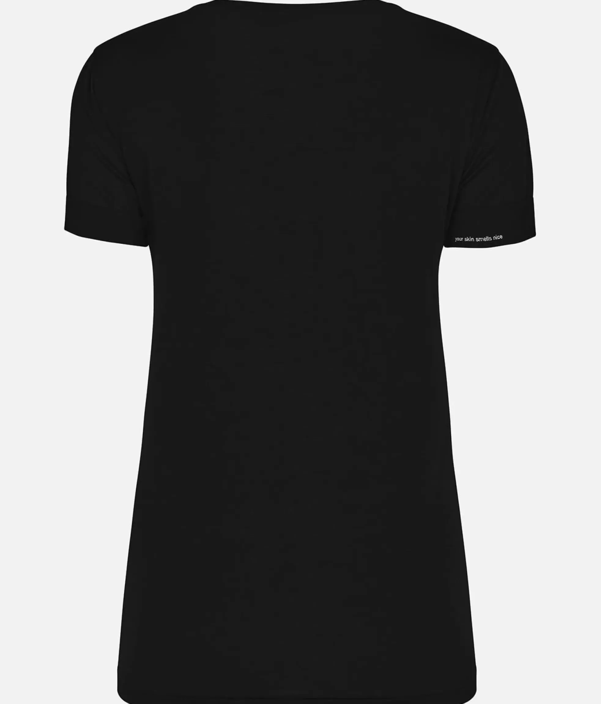 Online Black Crows T-Shirt Femme Merino Blend Manches Courtes Noir