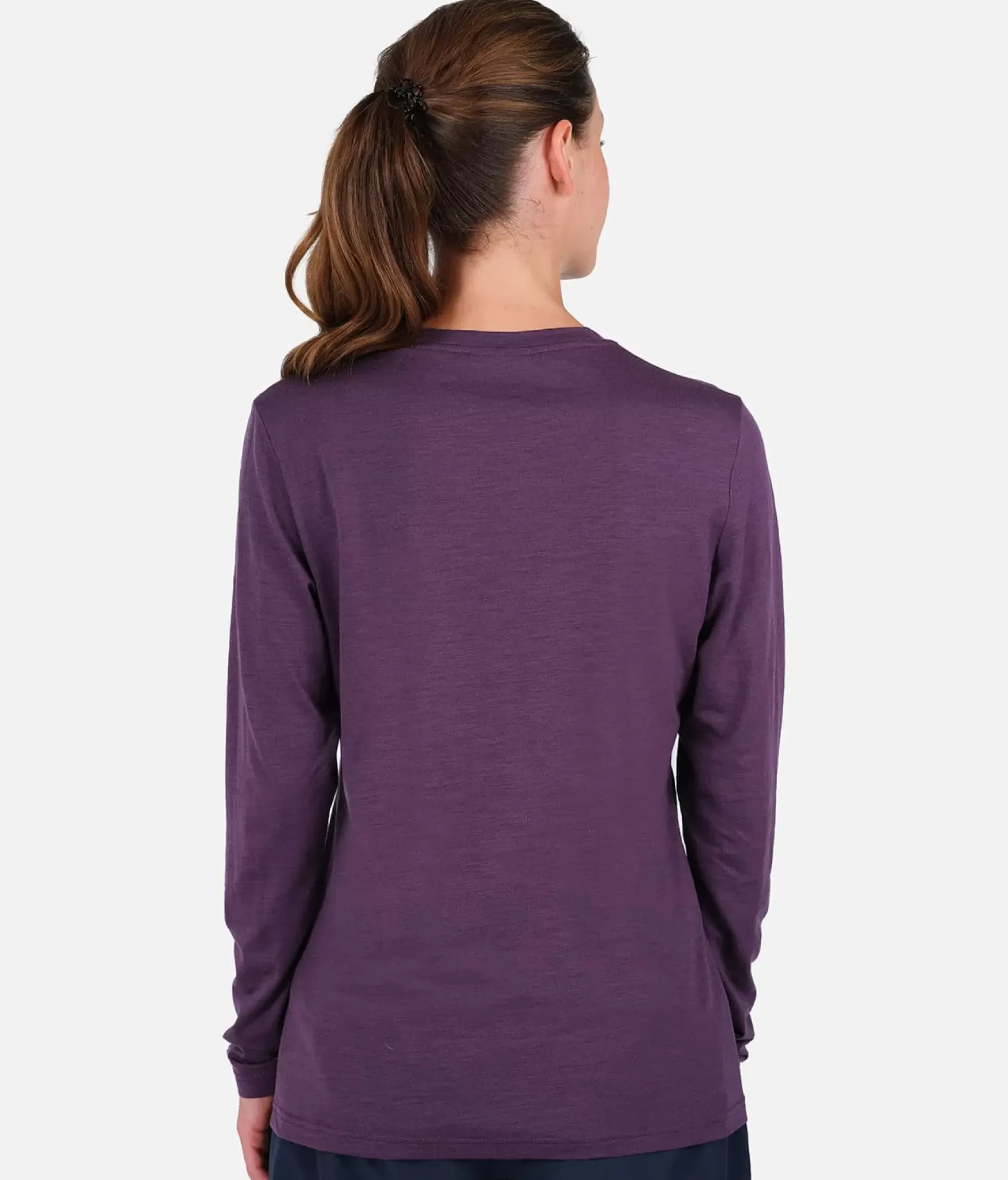 Clearance Black Crows T-Shirt Femme Merino Blend Manches Longues Deeppurple