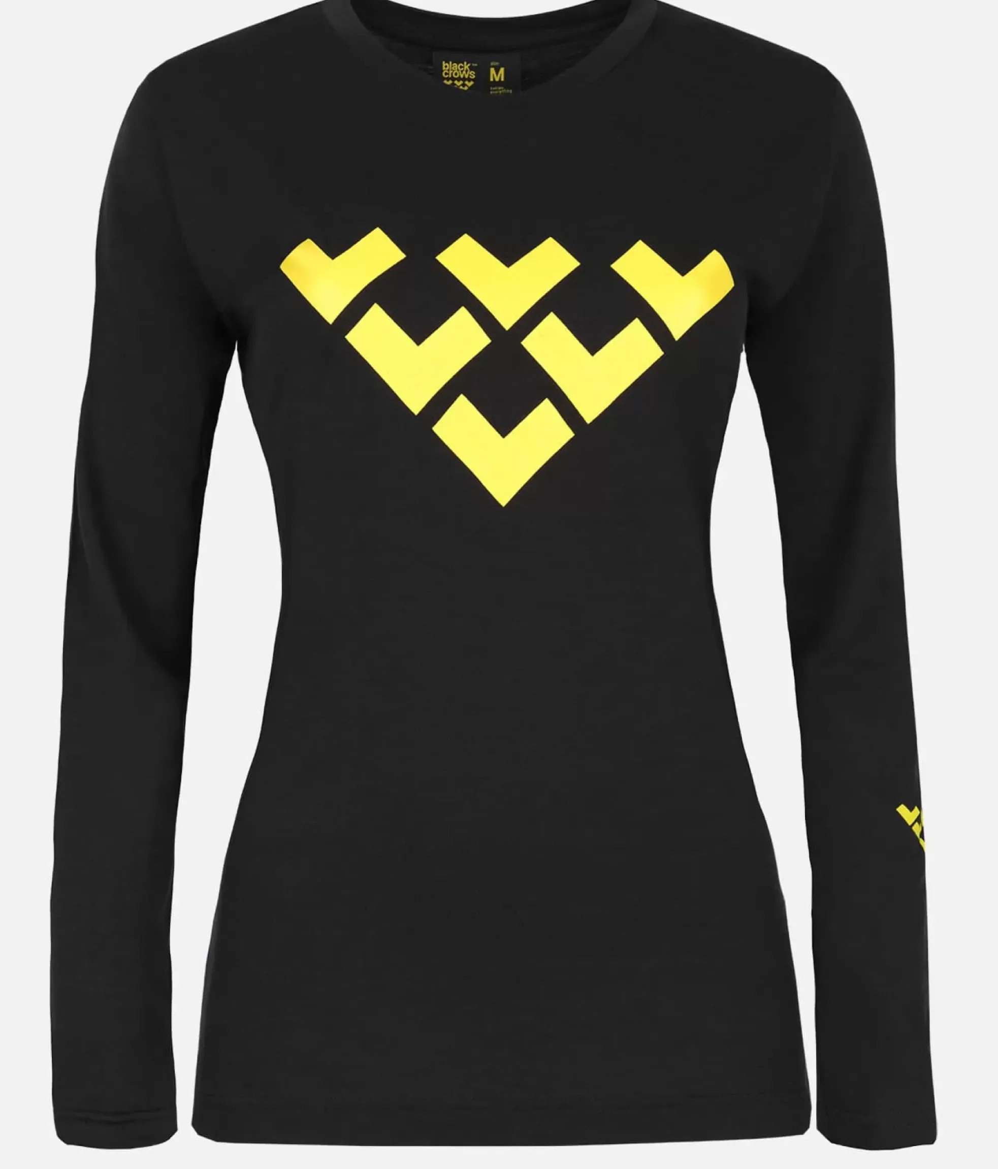 Black Crows T-Shirt Femme Merino Manches Longues Chevron<Femme Premières Couches