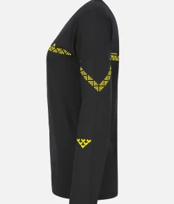 Black Crows T-Shirt Femme Merino Manches Longues Line<Femme Premières Couches