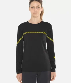 Black Crows T-Shirt Femme Merino Manches Longues Line<Femme Premières Couches