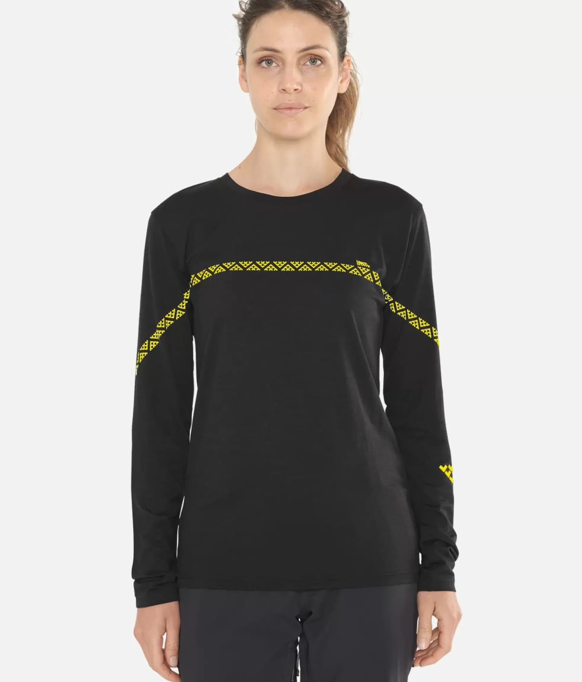Black Crows T-Shirt Femme Merino Manches Longues Line<Femme Premières Couches