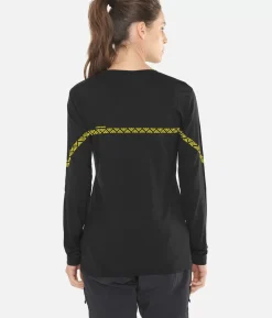 Black Crows T-Shirt Femme Merino Manches Longues Line<Femme Premières Couches