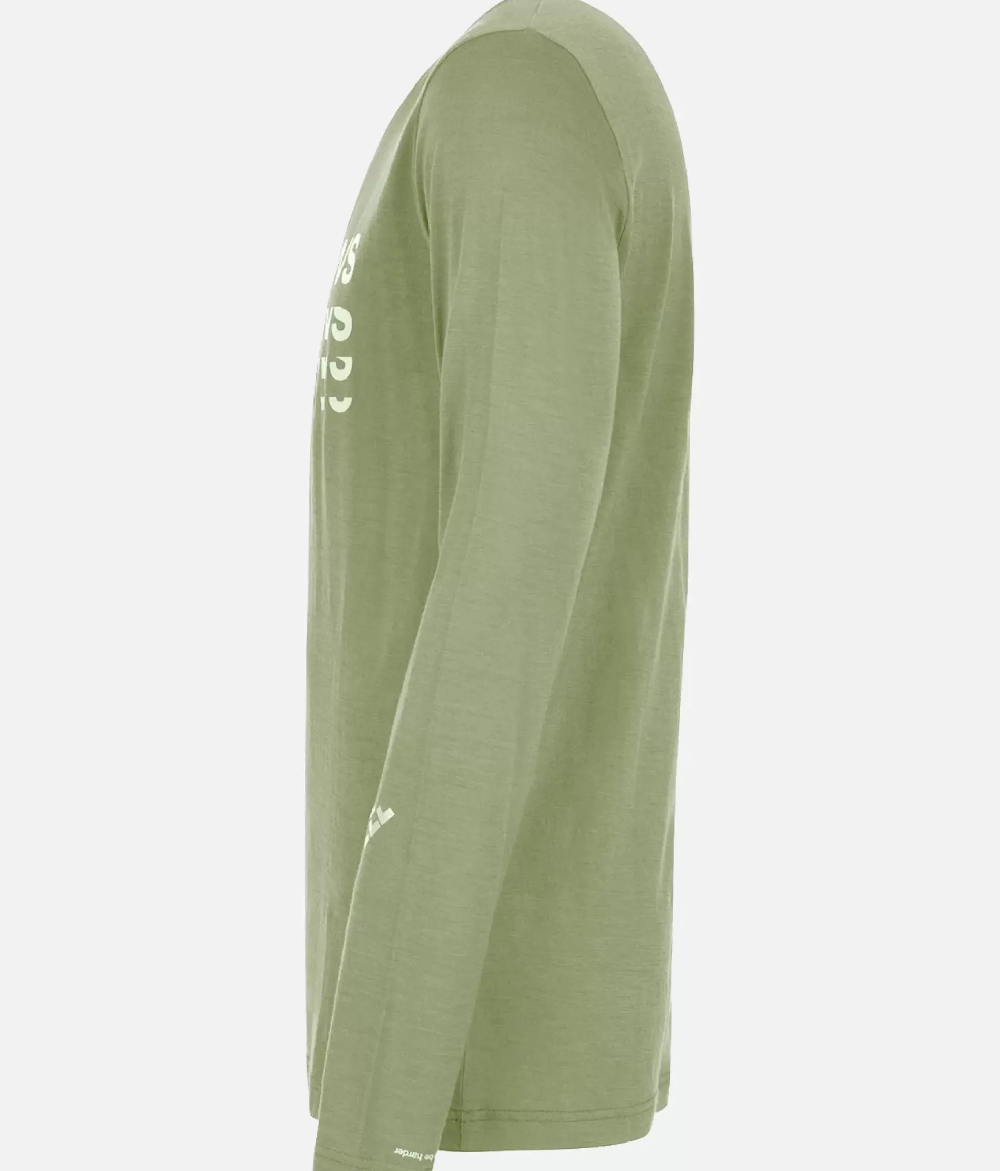 Discount Black Crows T-Shirt Homme Merino Bc Manches Longues Vert Olive