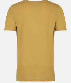 New Black Crows T-Shirt Homme Merino Bc Manches Courtes Or