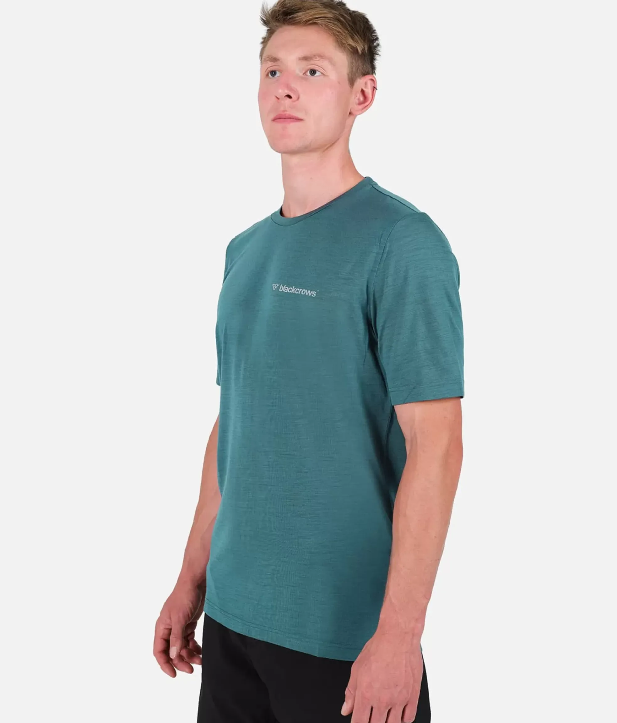 Black Crows T-Shirt Homme Merino Blend Manches Courtes<Homme Premières Couches