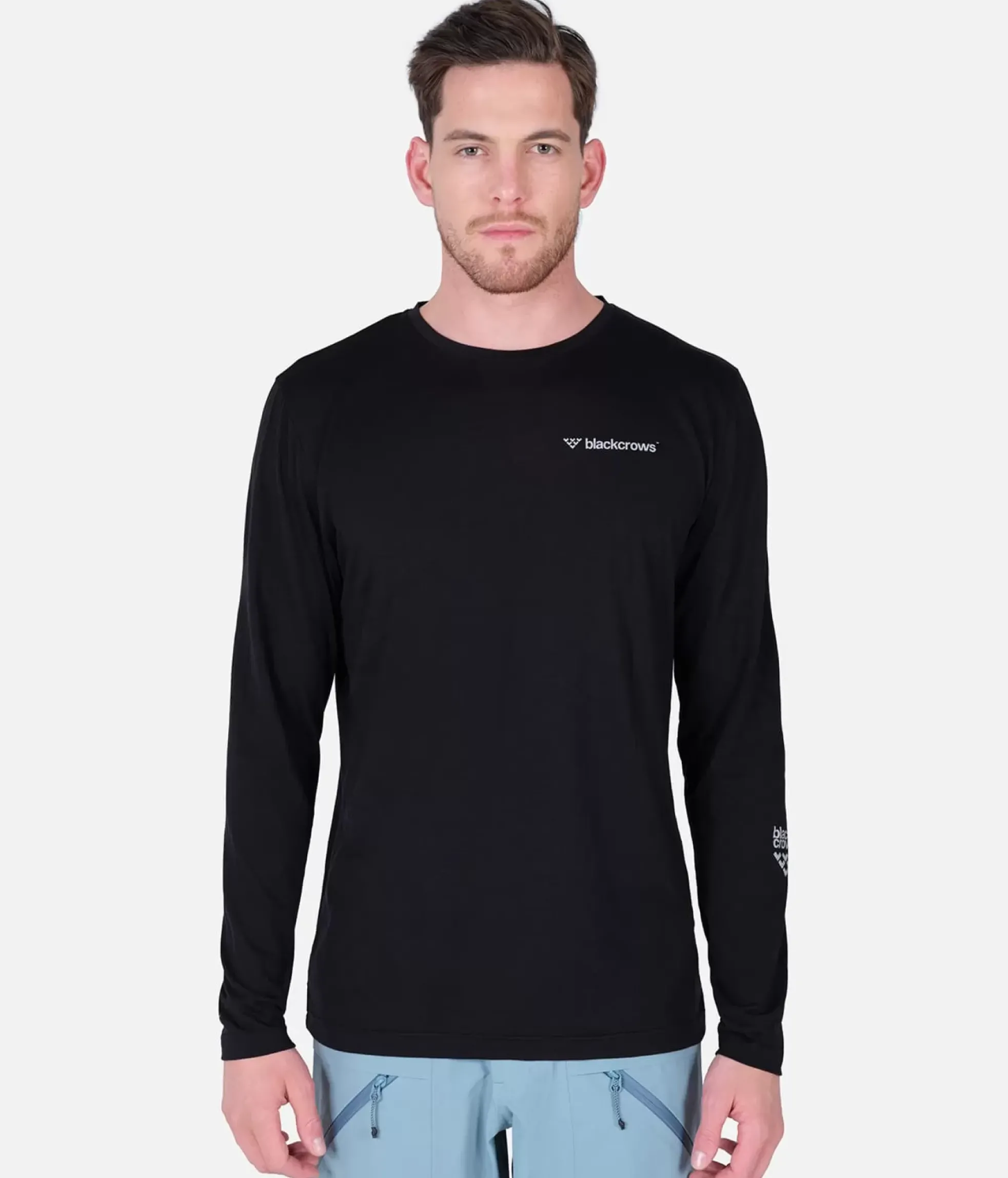 Black Crows T-Shirt Homme Merino Blend Manches Longues<Homme Premières Couches