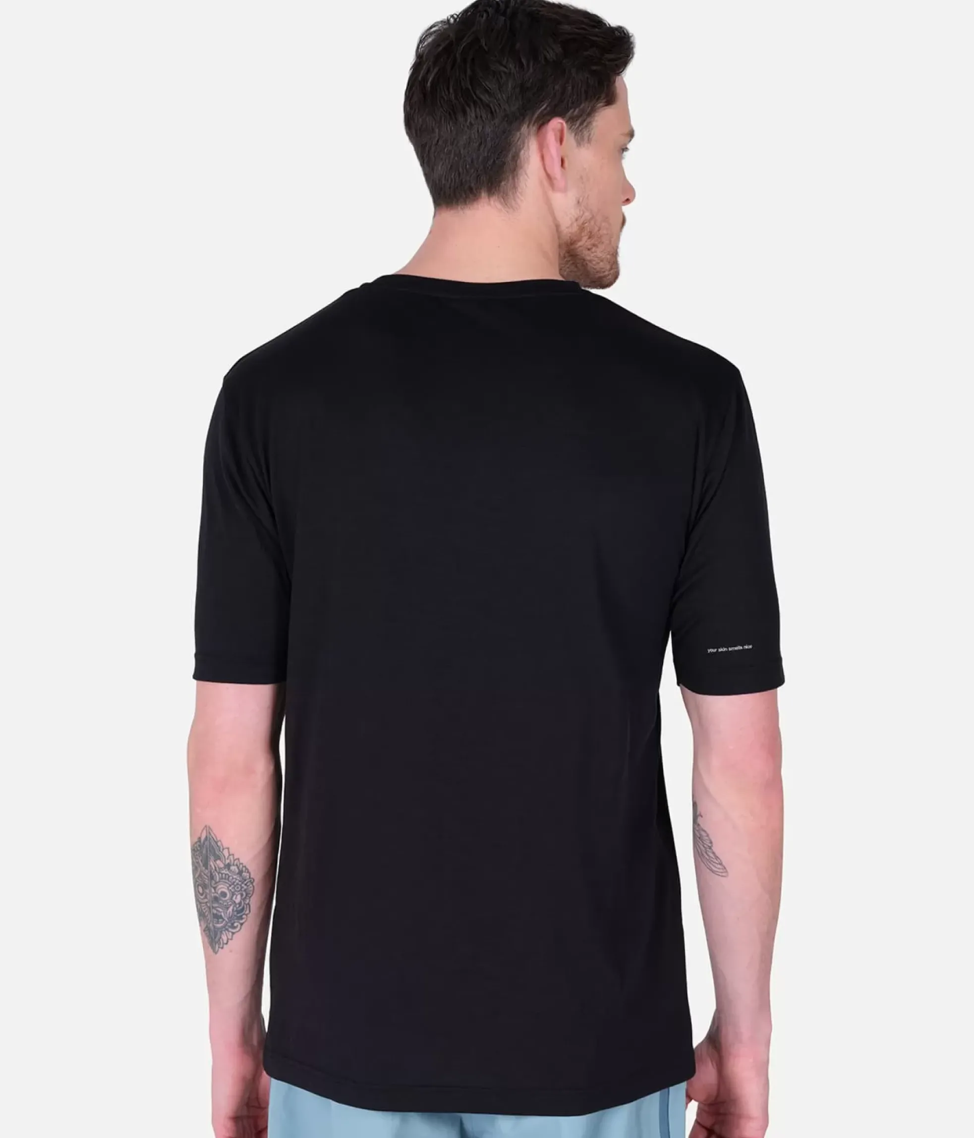 Black Crows T-Shirt Homme Merino Blend Manches Courtes<Homme Premières Couches