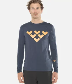 Black Crows T-Shirt Homme Merino Manches Longues Chevron<Homme Premières Couches