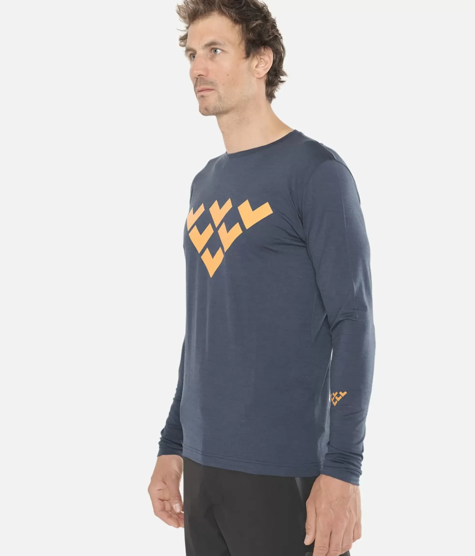 Black Crows T-Shirt Homme Merino Manches Longues Chevron<Homme Premières Couches
