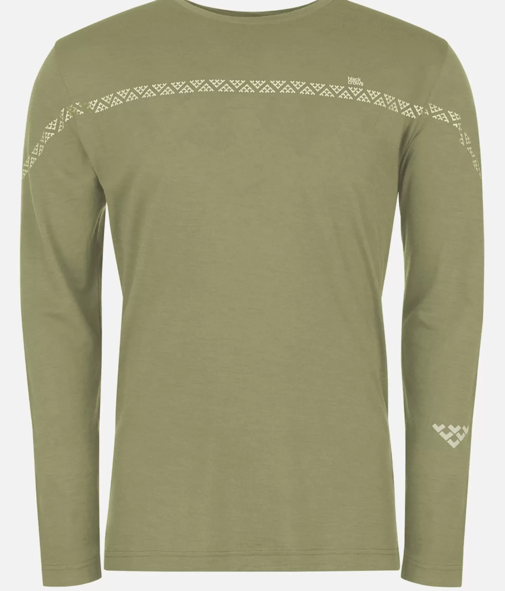 Black Crows T-Shirt Homme Merino Manches Longues Line<Homme Premières Couches
