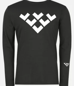Black Crows T-Shirt Homme Merino Manches Longues Chevron<Homme Premières Couches