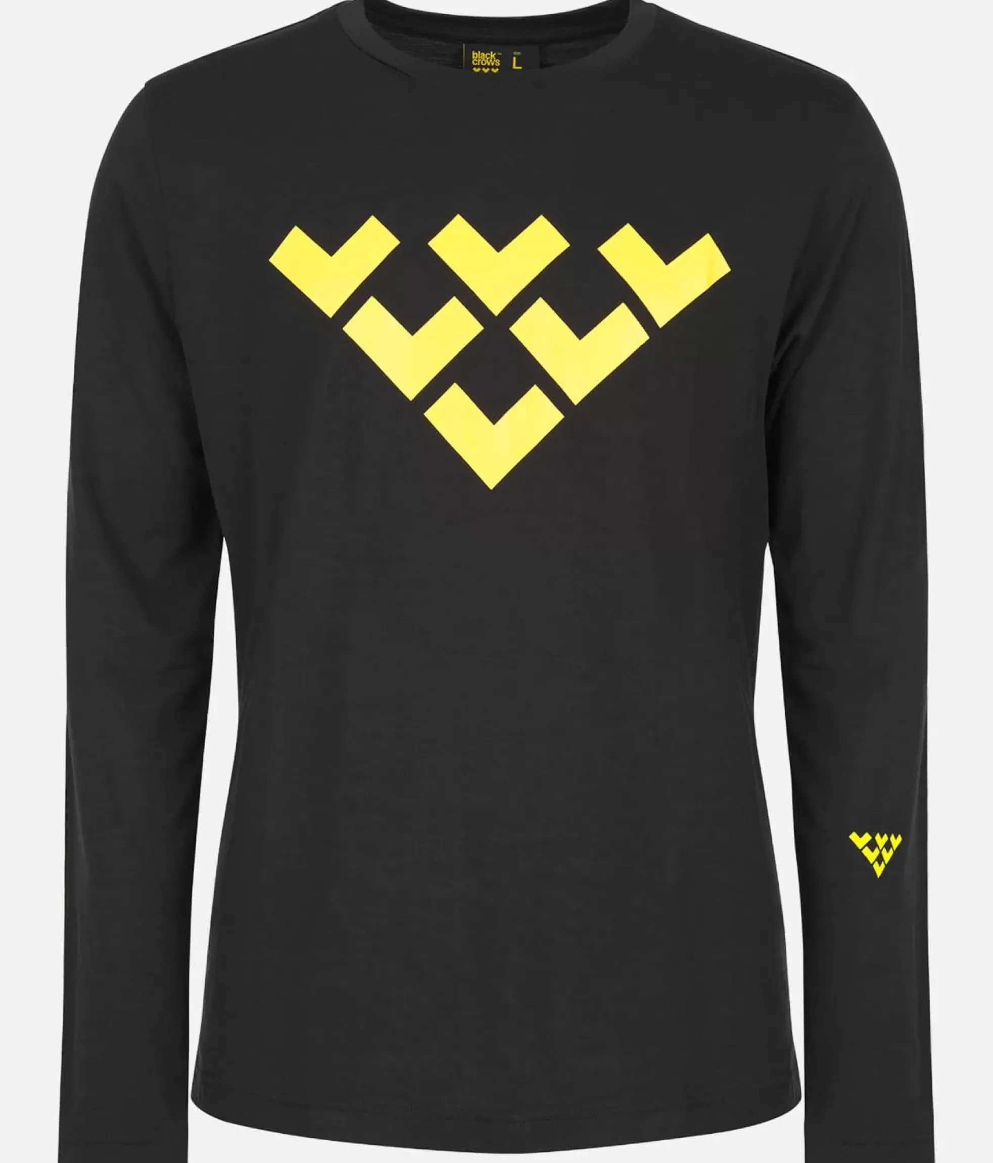 Black Crows T-Shirt Homme Merino Manches Longues Chevron<Homme Premières Couches