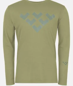 Black Crows T-Shirt Homme Merino Manches Longues Chevron<Homme Premières Couches