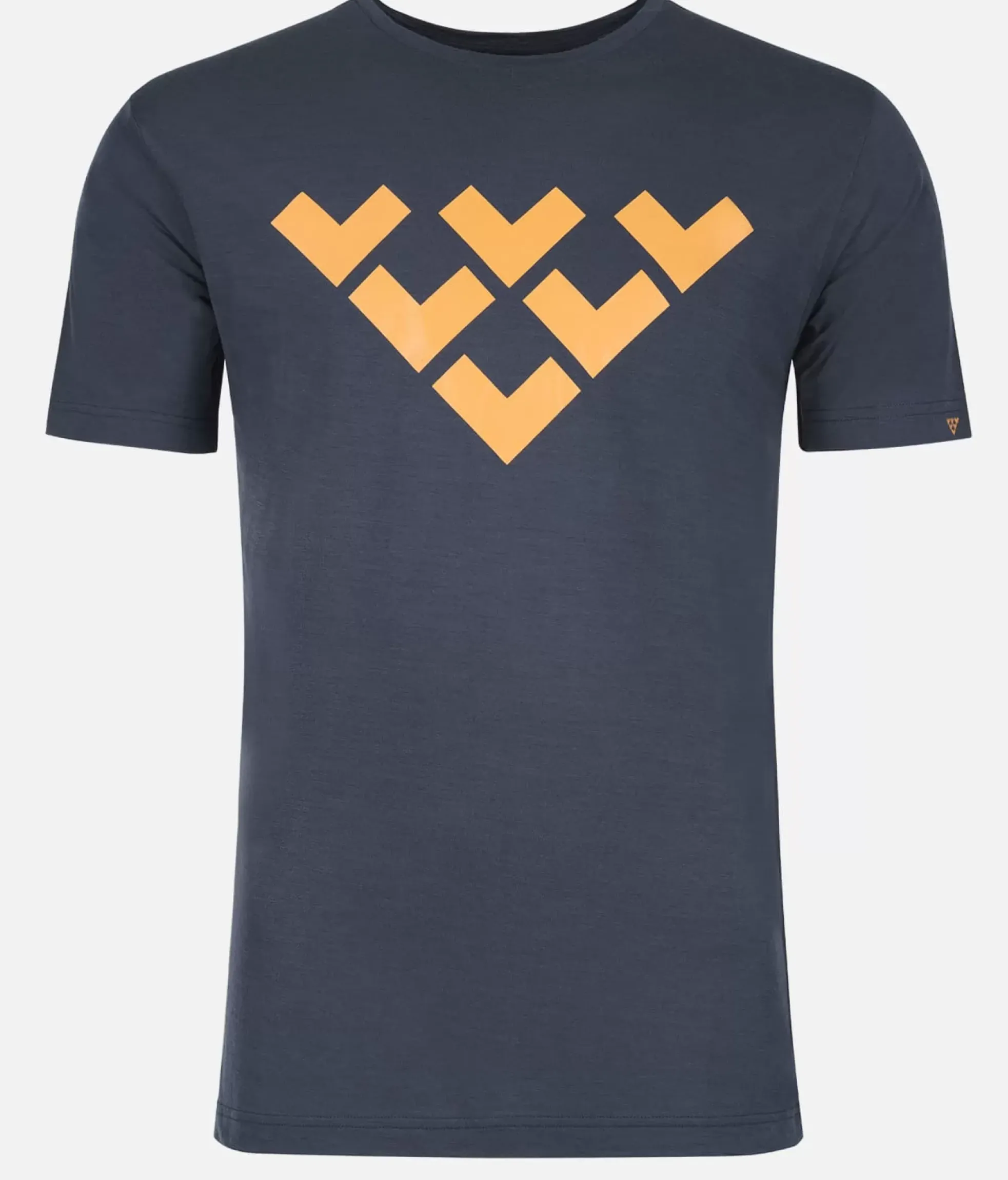 Black Crows T-Shirt Homme Merino Manches Courtes Chevron<Homme Premières Couches