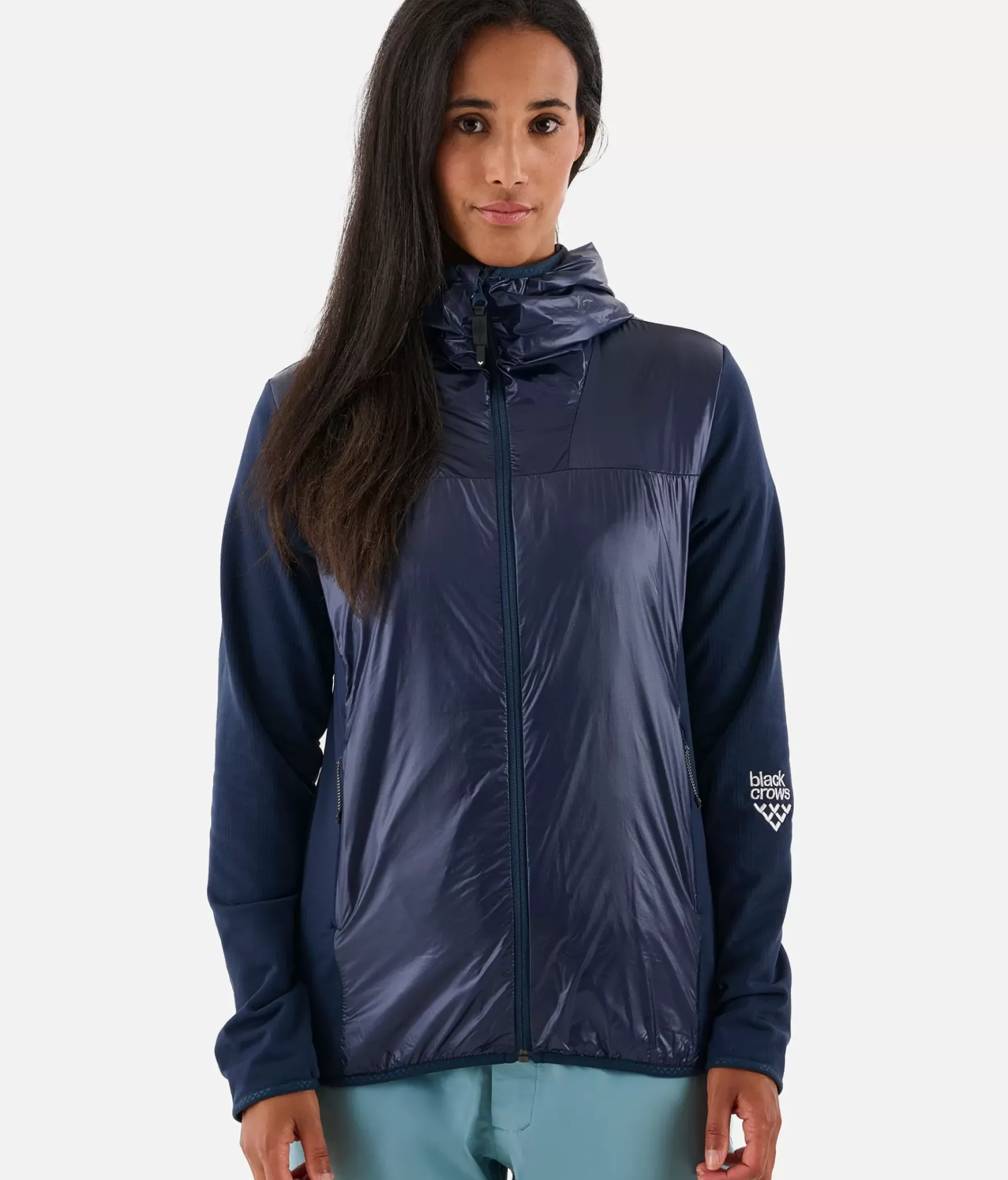 Clearance Black Crows Veste Femme Freebird Alpha Hybrid Dark Blue