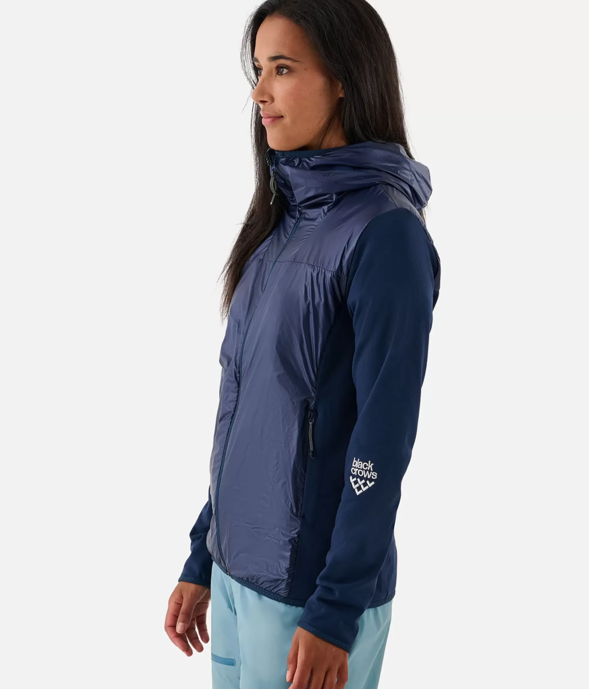 Clearance Black Crows Veste Femme Freebird Alpha Hybrid Dark Blue
